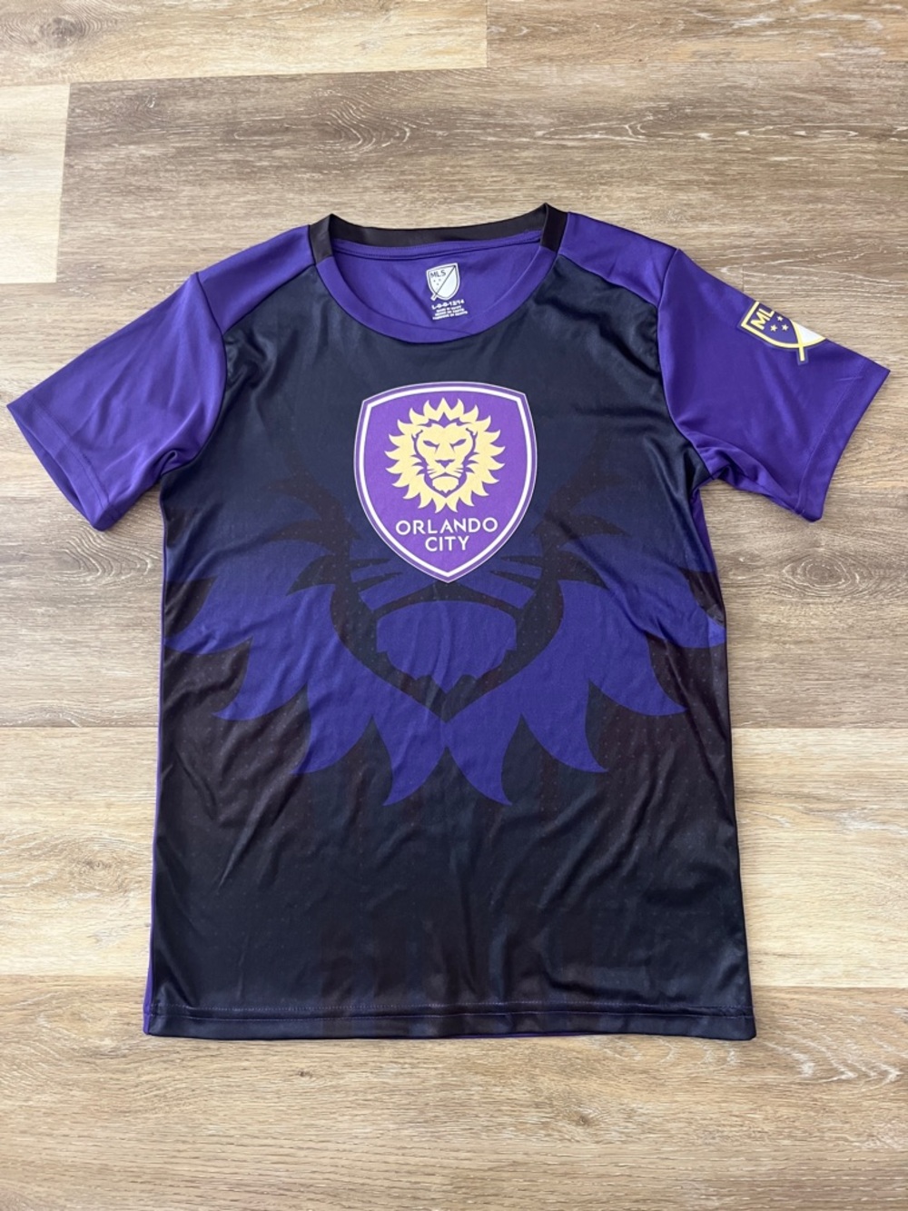 NWOT MLS Orlando City FC Youth Jersey Size L (10/12)